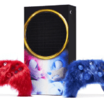 Xbox Series S custom Sonic the Hedgehog 2 Xbox Wireless Controller Sonic Blue Knuckles Red
