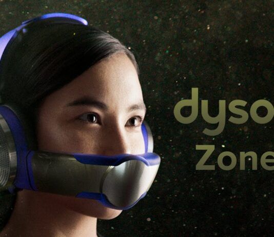 dyson zone cuffie purificatore aria