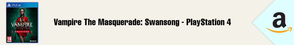 Banner Amazon Vampire The Masquerade Swansong PS4