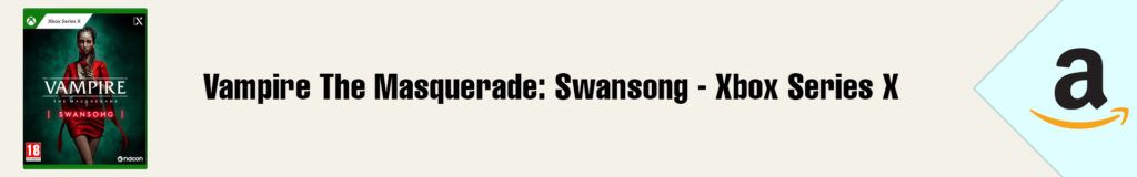 Banner Amazon Vampire The Masquerade Swansong Xbox Series X