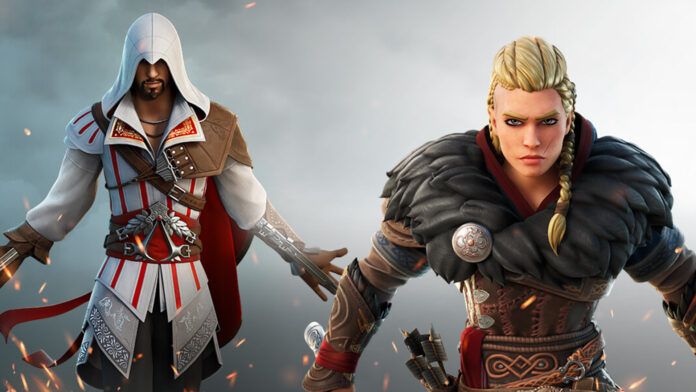 Fortnite Ubisoft Assassin's Creed Ezio Auditore Eivor