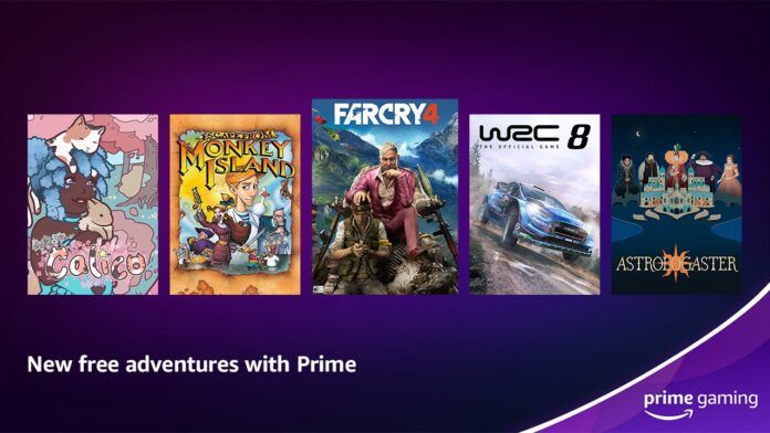 Amazon Prime Gaming giugno 2022