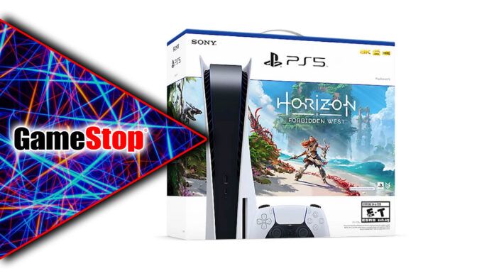 PlayStation 5 Bundle Horizon Forbidden West GameStop