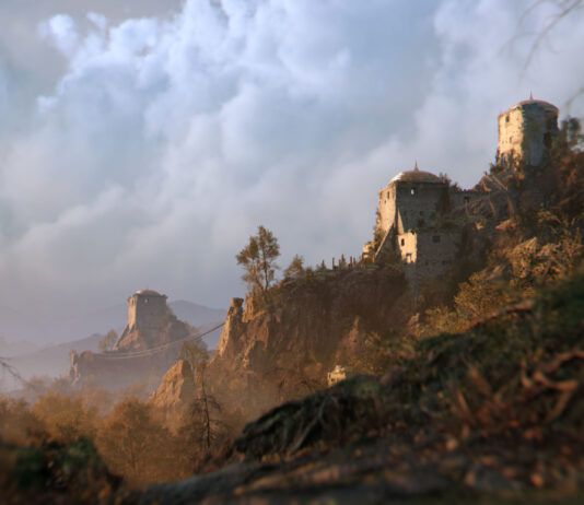 Quixel Ninety Days in Unreal Engine 5 Castle Ruins