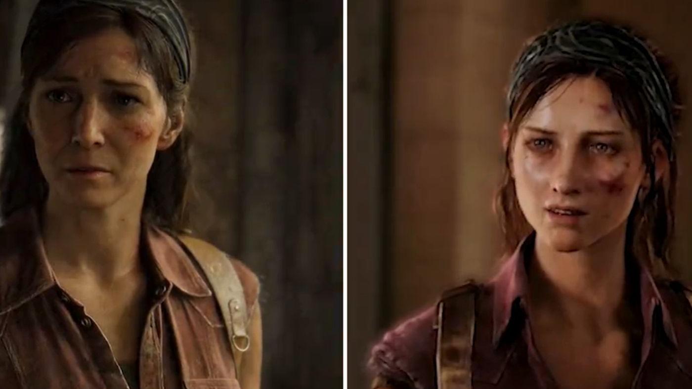 The Last of Us Parte 1:, Naughty Dog mette a confronto la vecchia e la  nuova Tess