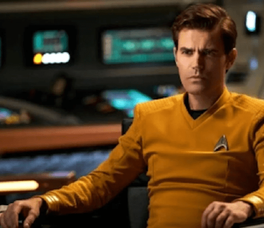 Star Trek New Strange World Captain Kirk Paul Wesley Paramount