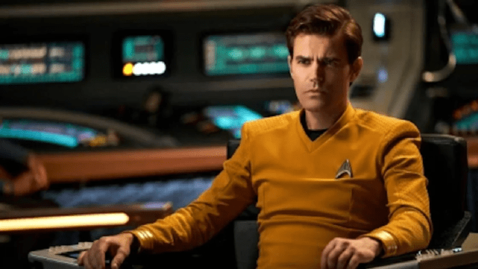 Star Trek New Strange World Captain Kirk Paul Wesley Paramount