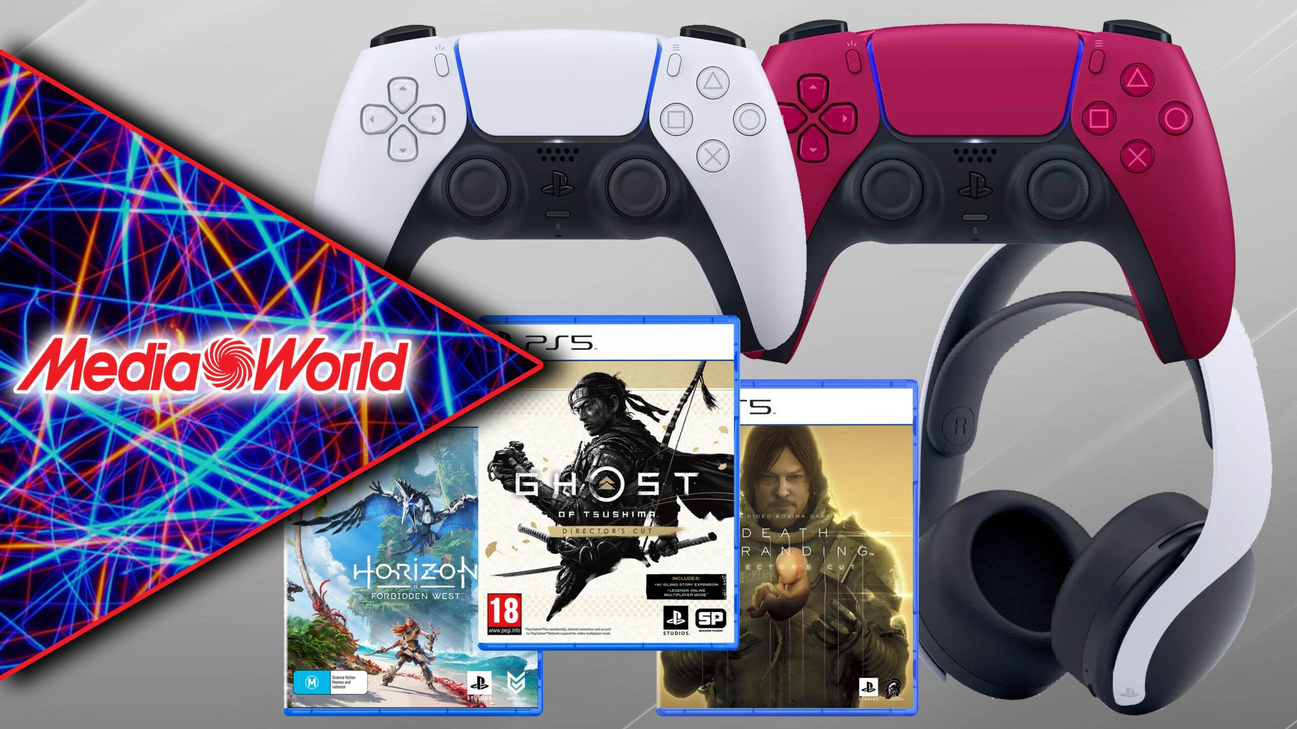 Offerte MediaWorld: accessori e giochi PlayStation 5 vi aspettano a prezzo  scontato!