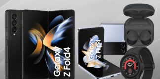 Samsung Galaxy Z Fold4 Flip4 Watch5 buds2 Pro