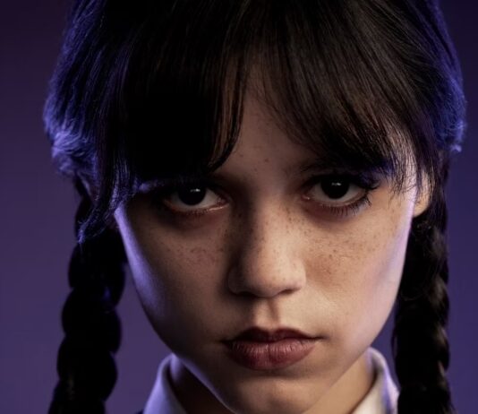 jenna ortega mercoledì addams famiglia tim burton netflix