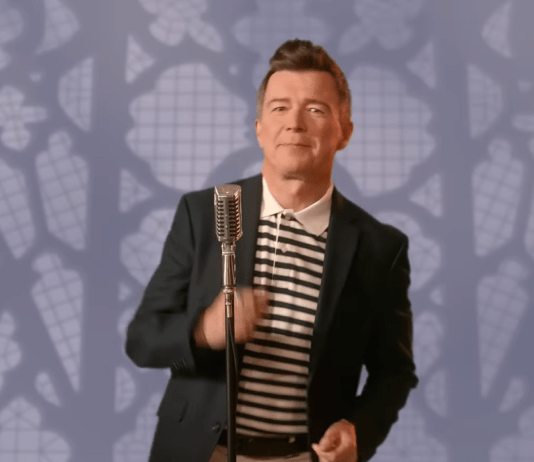 never gonna give you up rick astley