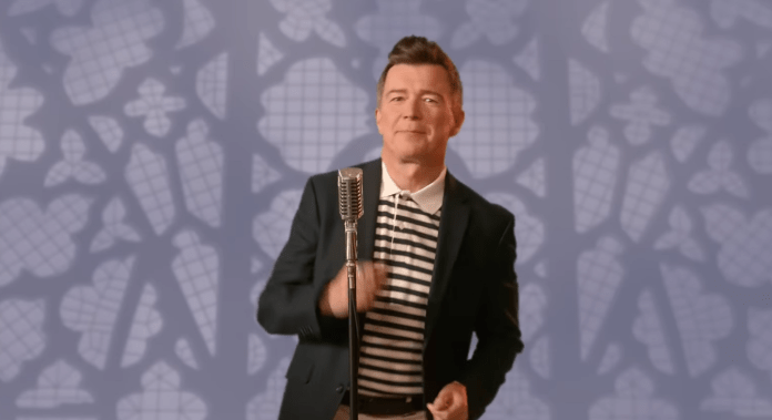 never gonna give you up rick astley