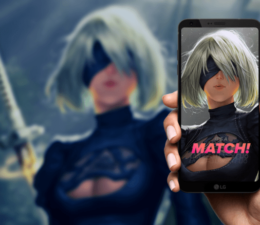 nier automata 2b tinder