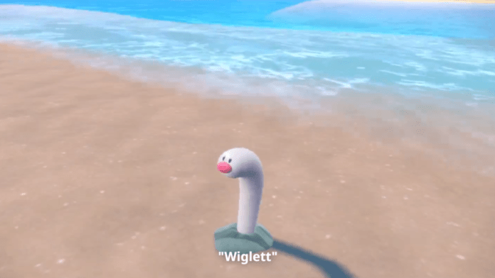 Pokémon Scarlatto e Violetto: ecco Wiglett, il mostriciattolo che vive in spiaggia