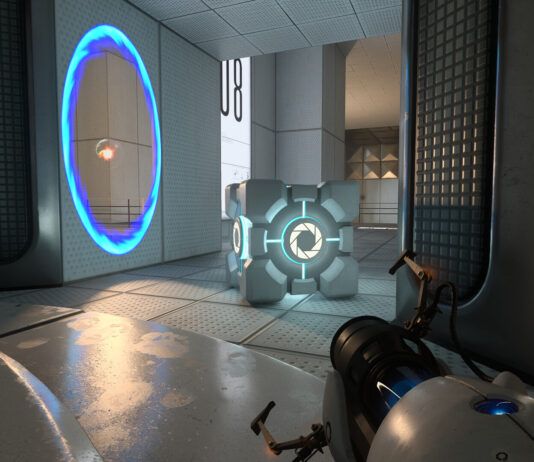 Portal RTX Arrivano Ray Tracing DLSS Trailer