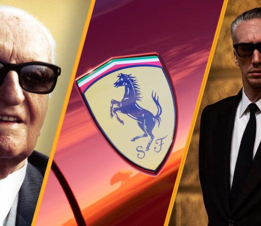 adam driver enzo ferrari the drake il drago