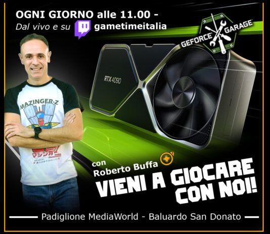 Lucca Comics 2022 GameTime MediaWorld AK Informatica NVIDIA Cover