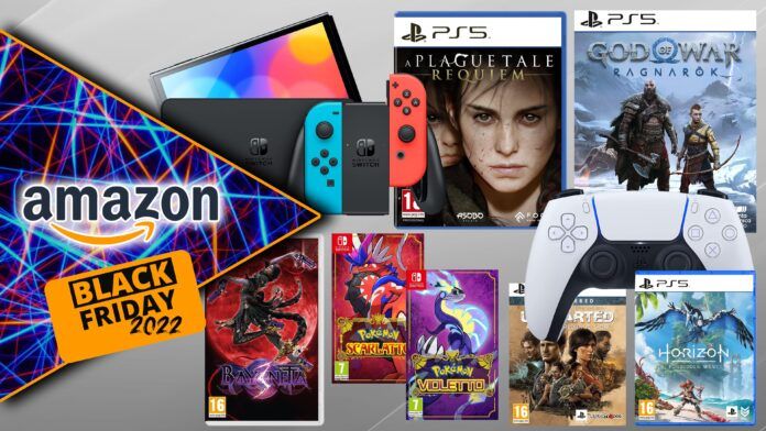 Offerte Amazon Black Friday 2022 console e giochi