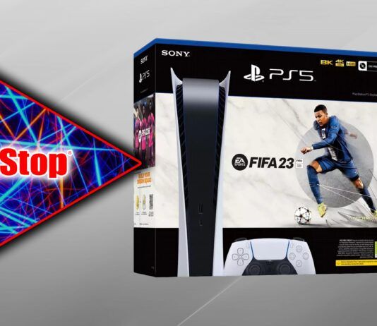 PlayStation 5 Digital Edition Bundle FIFA 23 Drop GameStop