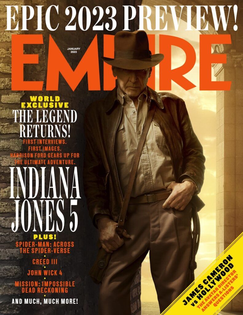 indiana jones 5 harrison ford copertina empire