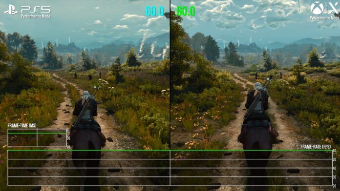 The Witcher 3 Wild Hunt Complete Edition PlayStation 5 vs Xbox Series X Ray Tracing e Performance Mode analisi Digital Foundry