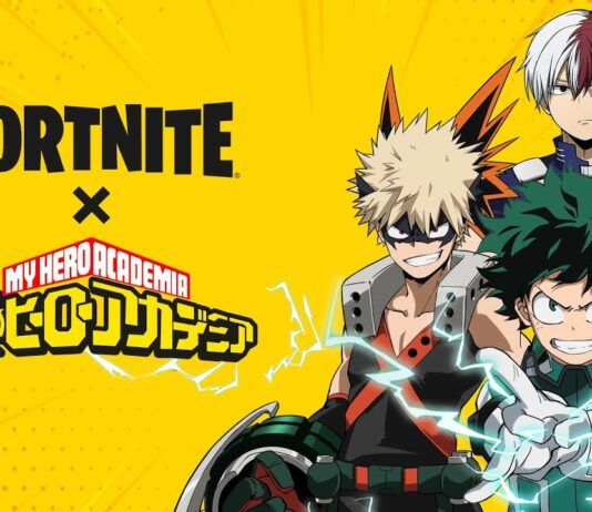 fortnite x my hero academia