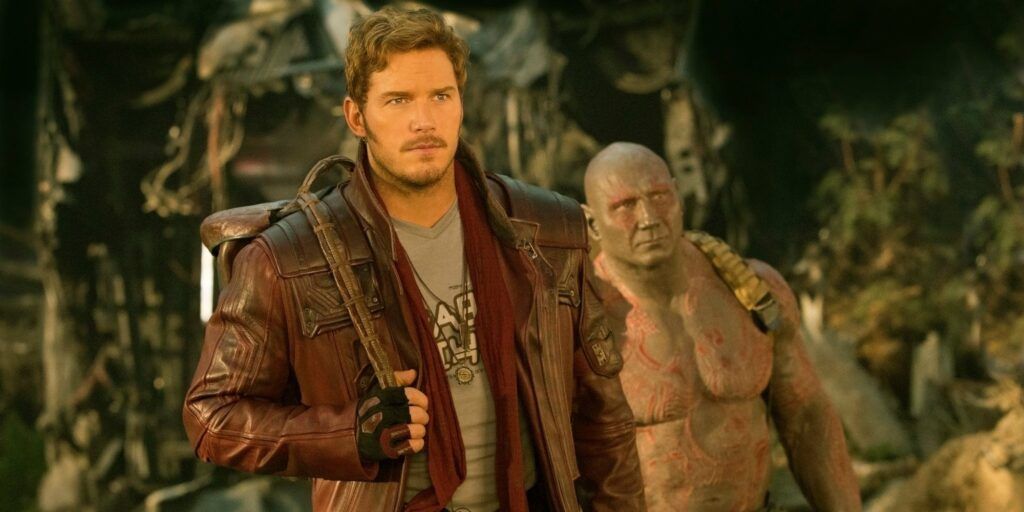 guardiani della galassia vol 3 james gunn chris pratt dave bautista starlord draxx marvel cinematic universe marvel entertainment mcu