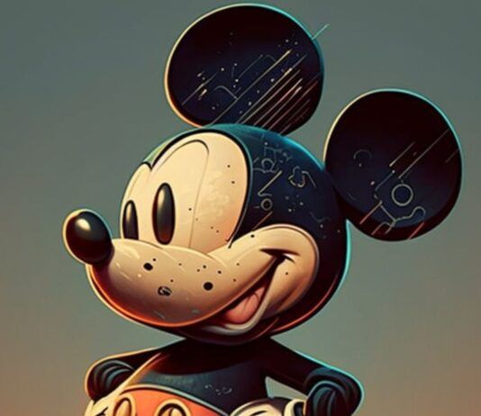 midjourney topolino mickey mouse erico bourdage