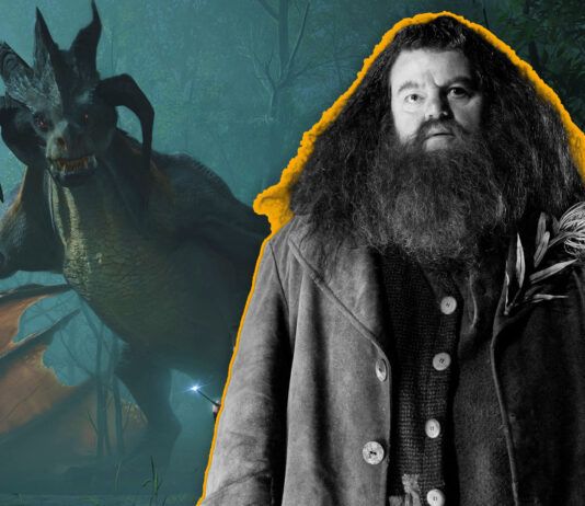 hogwarts legacy robbie coltrane hagrid