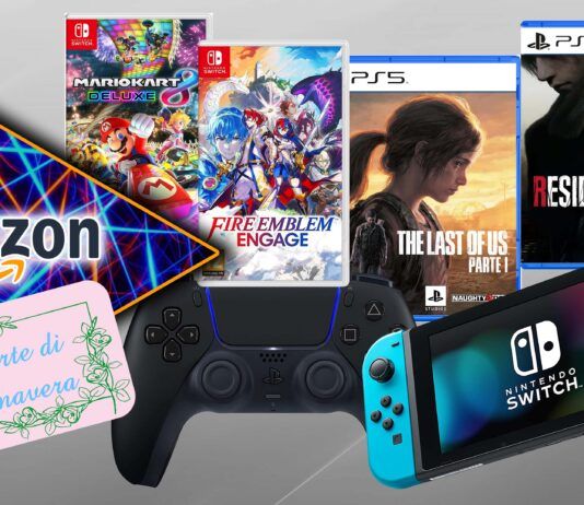 Offerte di Primavera Amazon console videogiochi playstation nintendo switch