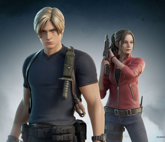 fortnite epic games leon kennedy claire redfield resident evil capcom