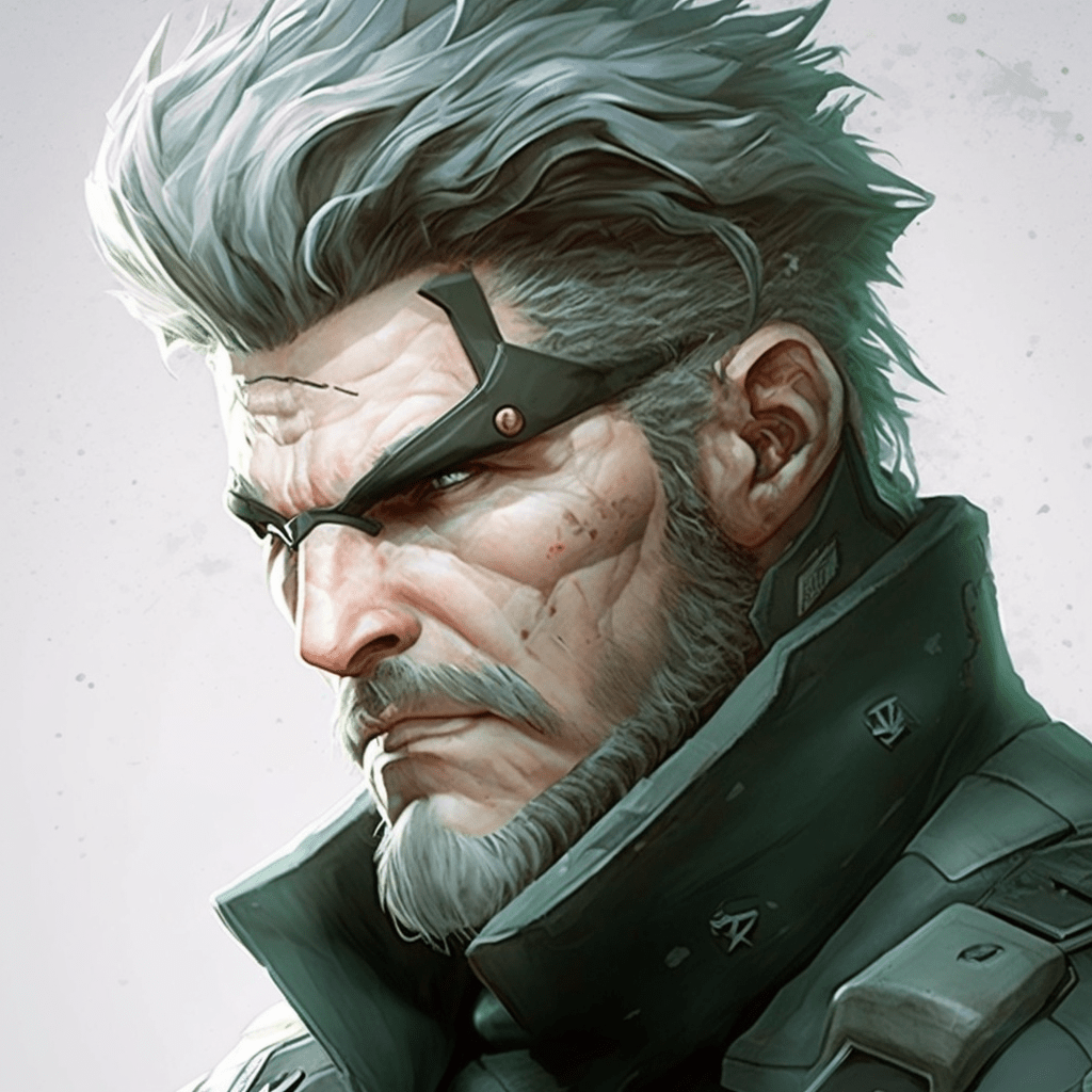 Metal Gear Solid Snake Midourney
