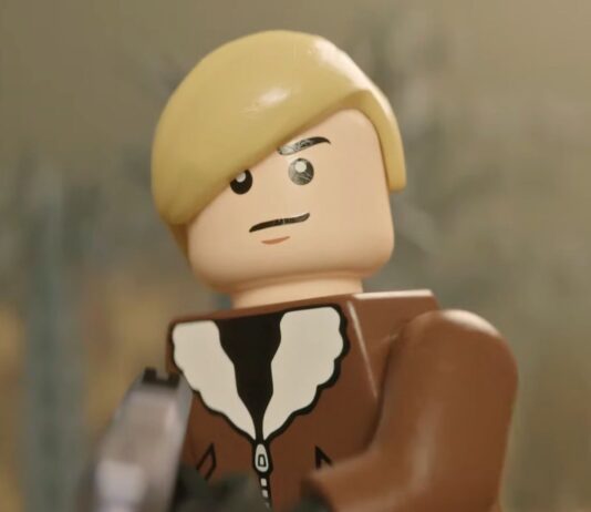 resident evil 4 lego leon kennedy