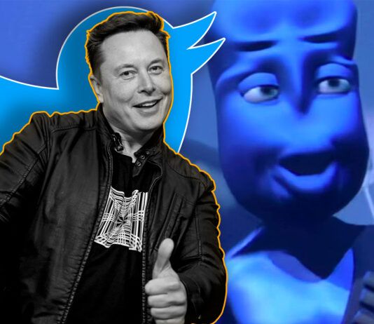 elon musk twitter blue eiffel 65