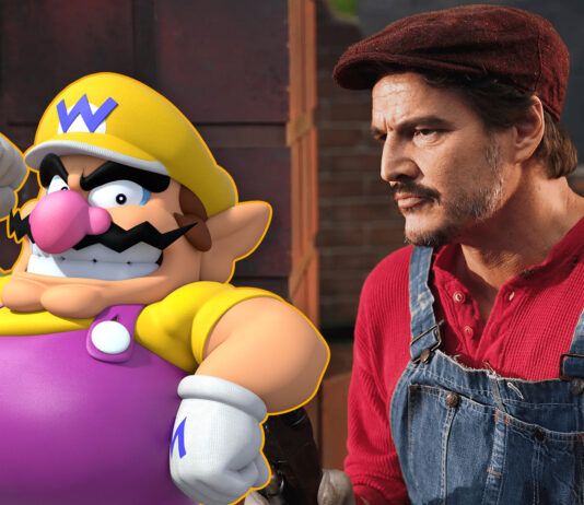 super mario bros wario pedro pascal