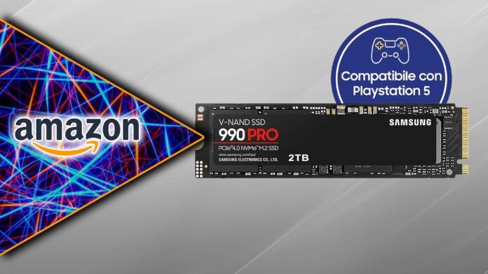 Offerte Amazon SSD Samsung 990 Pro 2TB