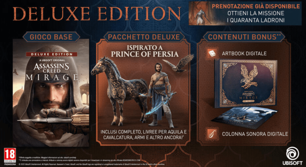 assassin's creed mirage deluxe edition