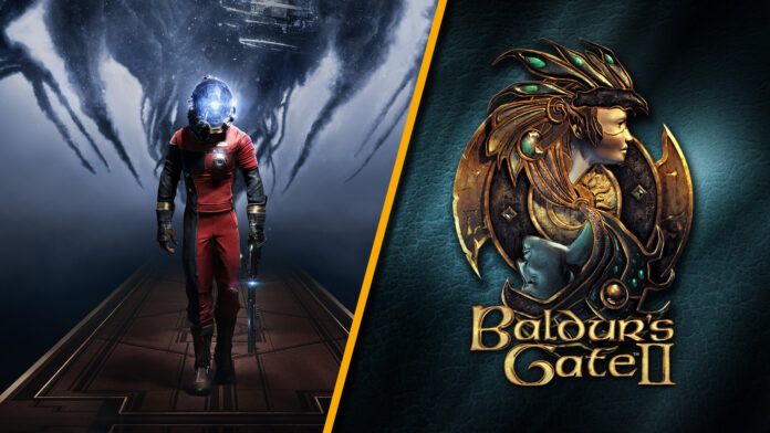 Amazon Prime Gaming Prey Baldur's Gate 2