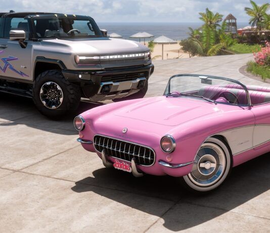 Forza Horizon 5 Barbie Chevrolet Corvette C1 skin