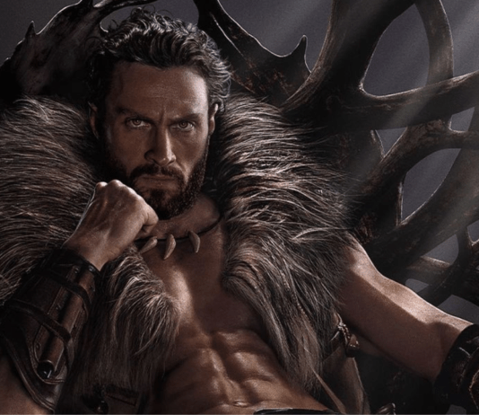 kraven il cacciatore locandina sonypictures aaron taylor-johnson