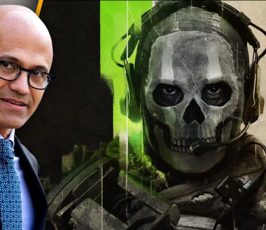 satya nadella microsoft xbox activision blizzard king call of duty cod