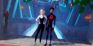 spider-man across the spider-verse miles morales gwen stacy peter parker miguel ohara sony