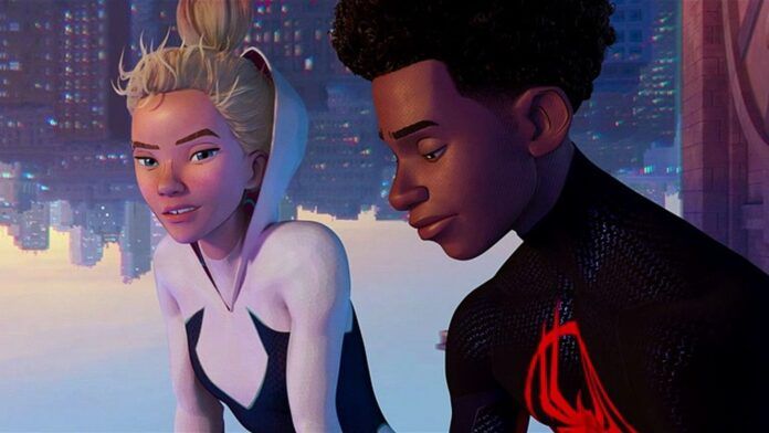 spider-man across the spider-verse sony pictures miles morales gwen stacy