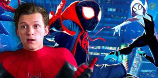 tom holland spider-man into the spider-verse un nuovo universo miles morales peter parker gwen stacy