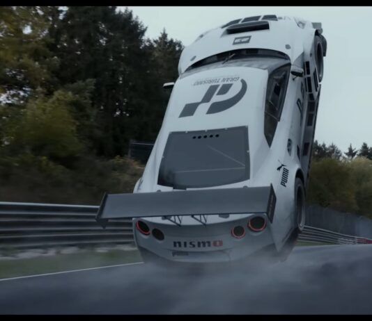 Gran Turismo film trailer incidente Nurburgring Nordschleife Jann Mardenborough