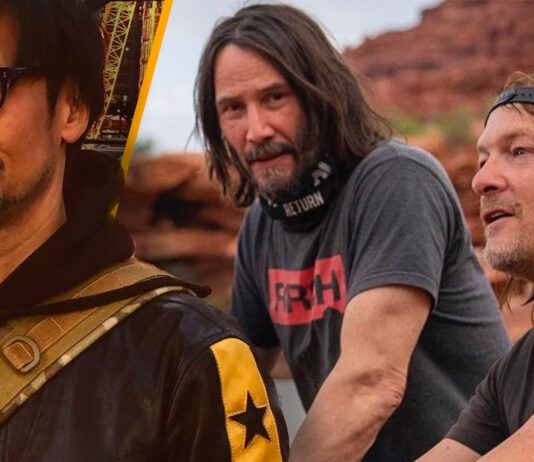 norman reedus hideo kojima keanu reeves