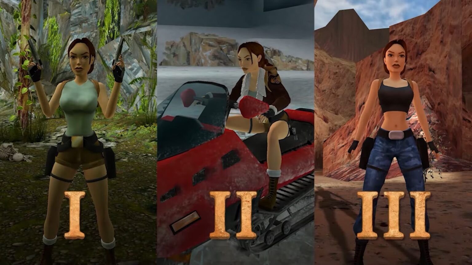 Tomb Raider 1, 2 e 3 Remastered annunciata! Riviviamo la trilogia ...