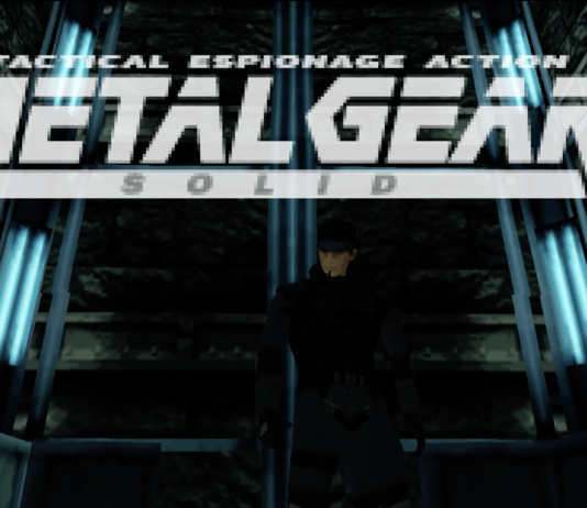 metal gear solid 1998 playstation konami hideo kojima solid snake title