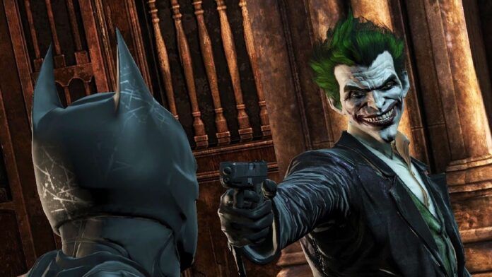 batman arkham trilogy joker bruce wayne