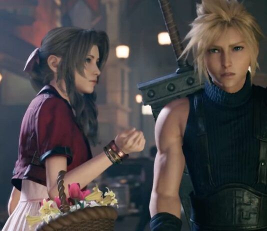 final fantasy 7 remake cloud strife aerith square enix